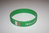 1 IRELAND GREEN COUNTRY FLAG SILICONE BRACELET ... NEW