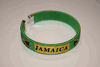 1 JAMAICA COUNTRY FLAG GREEN BRACELET ... FIFA WORLD CUP SOCCER FOOTBALL ... NEW
