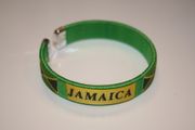 1 JAMAICA COUNTRY FLAG GREEN BRACELET ... FIFA WORLD CUP SOCCER FOOTBALL ... NEW