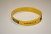 1 JAMAICA YELLOW COUNTRY FLAG SILICONE BRACELET ... NEW