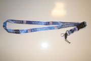 1 LIVERPOOL FC FOOTBALL CLUB HIGH QUALITY BLUE LANYARD KEYCHAIN PASSHOLDER NECKSTRAP ...  NEW