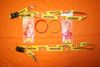 1 MACEDONIA FAN PACK OF 2 LANYARDS  - 2 BRACELETS AND 2 SOCCER JERSEY KEYCHAIN .... NEW 
