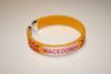 1 MACEDONIA YELLOW COUNTRY FLAG METAL BRACELET ... NEW