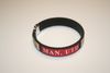 1 MANCHESTER UNITED FC FOOTBALL CLUB BLACK FLEXIBLE METAL SOCCER BRACELETS ... NEW