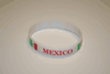 1 MEXICO COUNTRY FLAG SILICONE BRACELET FIFA WORLD CUP SOCCER NEW
