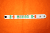 1 MEXICO WHITE COUNTRY FLAG WRIST BAND .... SOCCER ...NEW