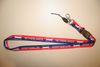 1 NETHERLANDS BLUE AND RED COUNTRY FLAG LANYARD KEYCHAIN PASSHOLDER ... FIFA WORLD CUP SOCCER ...NEW