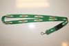 1 NIGERIA COUNTRY FLAG GREEN LANYARD KEYCHAIN PASSHOLDER NECKSTRAP ... NEW