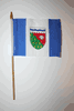 1 NORTHWEST TERRITORES CANADIAN PROVINCIAL 4" X 6" SMALL STICK FLAG WITH 10" POLE ..NEW