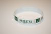 1 PAKISTAN WHITE COUNTRY FLAG BRACELET ... CRICKET ... NEW