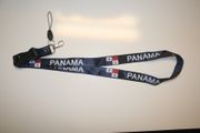 ***SOLD OUT ***1 PANAMA BLUE HIGH GLOSS LANYARD KEYCHAIN PASSHOLDER .. NEW
