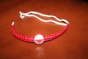 1 POLAND COUNTRY FLAG RED WOVEN BRACELET ... FIFA WORLD CUP SOCCER FOOTBALL ... NEW