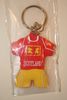 1 SCOTLAND COUNTRY FLAG SOCCER JERSEY KEYCHAIN ... FIFA WORLD CUP ...NEW