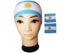 1 SET OF ARGENTINA : BANDANA WITH 2 WRISTBANDS COUNTRY FLAG .. FIFA SOCCER WORLD CUP .. NEW