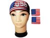 1 SET OF USA : BANDANA WITH 2 WRISTBANDS COUNTRY FLAG .. FIFA SOCCER WORLD CUP .. NEW 1 SET OF USA : BANDANA WITH 2 WRISTBANDS COUNTRY FLAG .. FIFA SOCCER WORLD CUP .. NEW