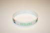 1 SOUTH AFRICA COUNTRY FLAG WHITE SILICONE BRACELET ...NEW