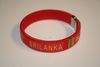1 SRILANKA RED COUNTRY FLAG FLEXIBLE METAL BRACELET ... NEW