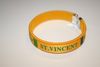 1 ST. VINCENT YELLOW COUNTRY FLAG FLEXBILE METAL NYLON BRACELET .. NEW