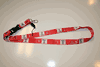 1 UEFA CHAMPIONS LEAGUE VODAFONE RED SOCCER FOOTBALL LANYARD KEYCHAIN PASSHOLDER ... NEW
