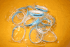 12 ARGENTINA BLUE AND WHITE COUNTRY FLAG  BRACELETS...PURHASE BY THE DOZEN