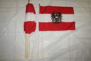 12 AUSTRIA COUNTRY FLAG 12" X 18" STICK FLAGS .. NEW