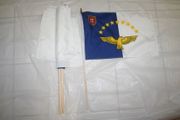 12 AZORES COUNTRY FLAG 12" X 18" STICK FLAGS .. ACORES .. NEW