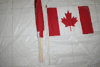 12 CANADA COUNTRY FLAG 12" X 18" STICK FLAGS .. NEW