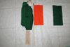 12 IVORY COAST COUNTRY FLAG 12" X 18" LARGE STICK FLAGS .. COTE D'IVOIRE