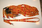 12 MICHAEL SCHUMACHER FERRARI WORLD CHAMPION WELTMEISTER LANYARDS KEYCHAINS PASSHOLDER NEW ...WHOLESALE PRICE