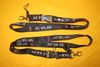 2 AC MILAN BLACK LANYARDS KEYCHAINS PASSHOLDERS NEW