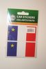 2 ACADIA FLAG CAR DECAL BUMPER STICKERS  AUTOMOBILE DECALS .. NEW