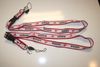 2 ADIDAS WHITE AND RED HIGH QUALITY LANYARDS KEYCHAINS PASSHOLDERS ... NEW