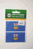 2 ALBERTA PROVINCIAL FLAG SET OF CAR BUMPER STICKERS DECAL EMBLEM .. CANADA .. NEW
