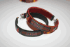 2 ANTIGUA & BARBUDA COUNTRY FLAG FLEXIBLE METAL NYLON BRACELETS ... NEW