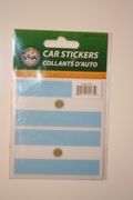 2 ARGENTINA COUNTRY FLAG SET OF CAR BUMPER STICKERS DECAL EMBLEMS ... NEW