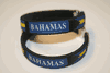 2 BAHAMAS BLACK COUNTRY FLAG FLEXIBLE  BRACELETS WRISTBANDS  .. NEW