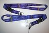2 BARACK OBAMA 44TH PRESIDENT BLUE HIGH QUALITY LANYARDS KEYCHAINS PASSHOLDERS .. NEW