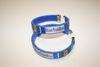 2 BARBADOS BLUE COUNTRY FLAG FLEXIBLE C  BRACELETS WRISTBANDS ... CRICKET SOCCER ...NEW