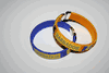 2 BARBADOS COUNTRY FLAG FLEXIBLE C BRACELETS WRISTBANDS .. CHOOSE YOUR COLOR .. NEW