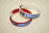 2 BARCELONA FOOTBALL CLUB SOCCER FLEXIBLE BRACELETS WRISTBANDS .. CHOOSE YOUR COLOR .. NEW