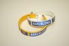 2 BARCELONA FOOTBALL SOCCER CLUB FLEXIBLE BRACELET WRISTBAND ... CHOOSE YOUR COLOR .. NEW