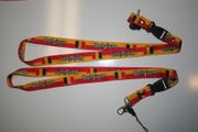 2 BELGIUM COUNTRY FLAG LANYARDS KEYCHAINS PASSHOLDERS ... NEW