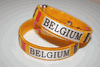 2 BELGIUM YELLOW COUNTRY FLAG FLEXIBLE BRACELETS WRISTBANDS .. NEW 