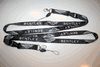 2 BENTLEY BLACK HIGH QUALITY CAR LANYARDS KEYCHAINS PASSHOLDERS .. NEW