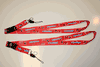 ***SOLD OUT***2 BERMUDA COUNTRY FLAG RED LANYARDS KEYCHAINS PASSHOLDERS NECKSTRAPS .... NEW
