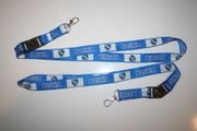 2 BOSNIA BLUE COUNTRY FLAG LANYARDS KEYCHAINS PASSHOLDERS ... NEW