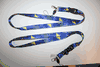 2 BOSNIA & HERZEGOVINA BLUE COUNTRY FLAG LANYARDS KEYCHAINS PASSHOLDERS .. NEW