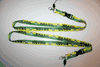 2 BRASIL FIFA WORLD CUP SOCCER FOOTBALL HIGH QUALITY LANYARDS KEYCHAINS PASSHOLDERS .. BRAZIL .. NEW