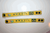 2 BRAZIL FIFA WORLD CUP 2006 YELLOW  WRISTBANDS BRACELETS ... FOOTBALL SOCCER MERCHANDISE ... NEW 