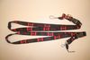 2 CANADA BLACK COUNTRY FLAG LANYARDS KEYCHAINS PASSHOLDERS ... NEW
